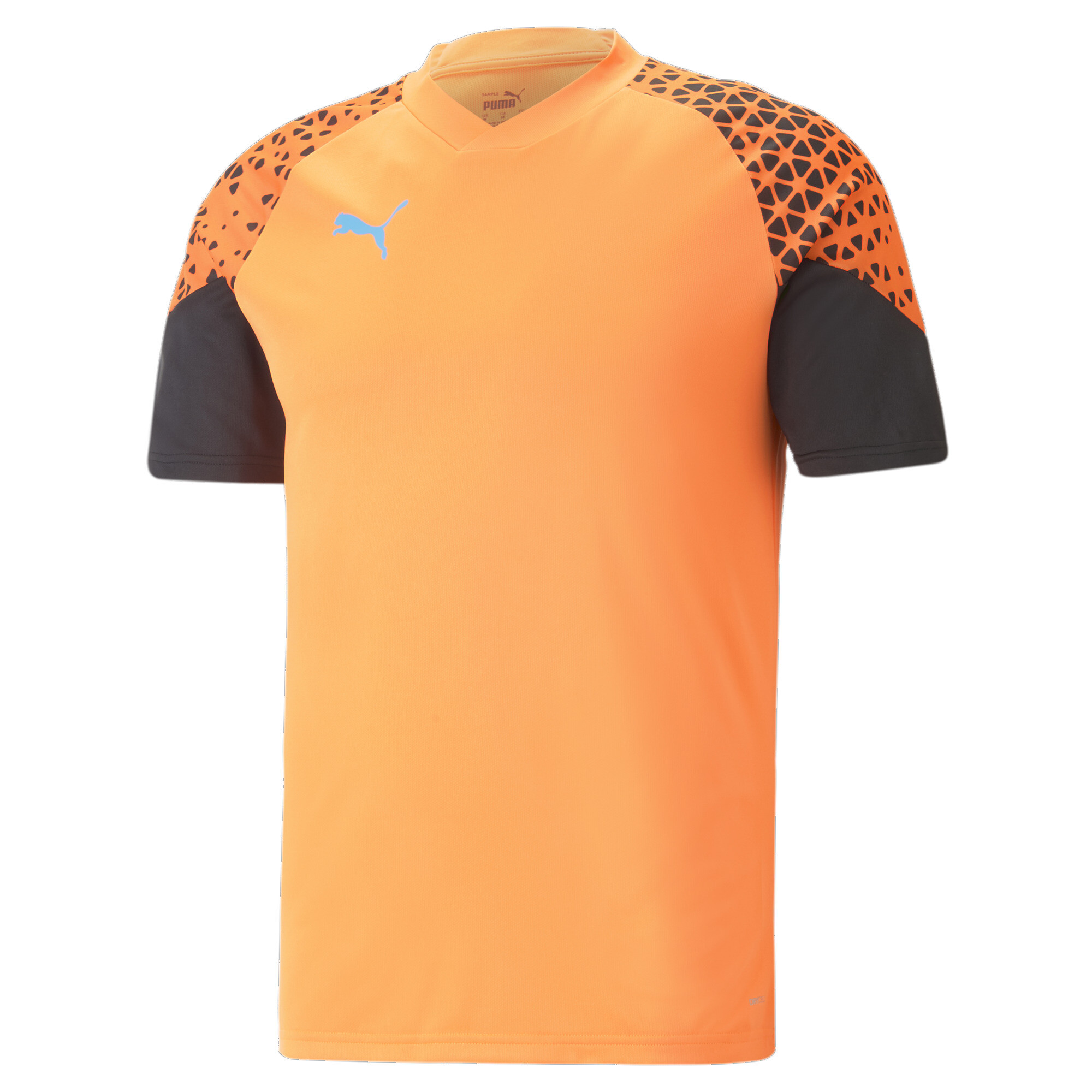 Men's Puma Individual CUP Football Jersey, Orange, Size M, Clothing