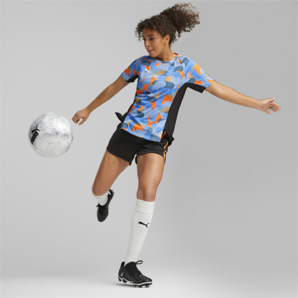 Camiseta de fútbol individualBLAZE para mujer, Deep Dive-Ultra Orange, large-ARG