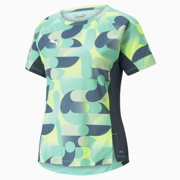 individualBLAZE Football Jersey Women, Electric Peppermint-Dark Night, large-ZAF