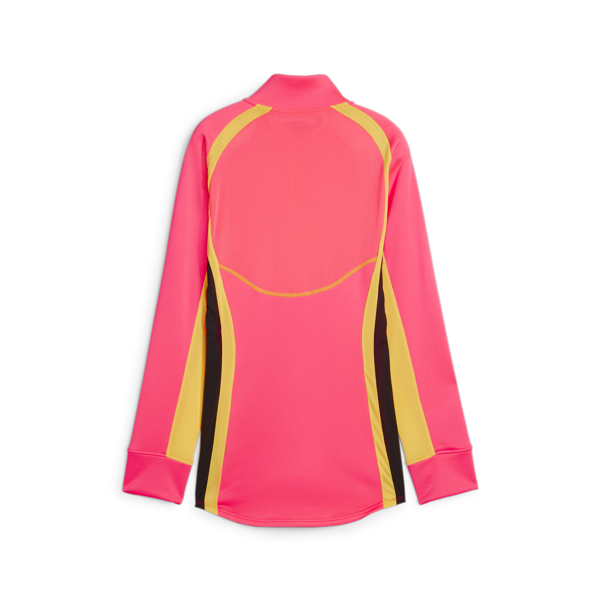 Women's Puma Individual BLAZE's Quarter-Zip Football Top, Pink, Size XL, Clothing