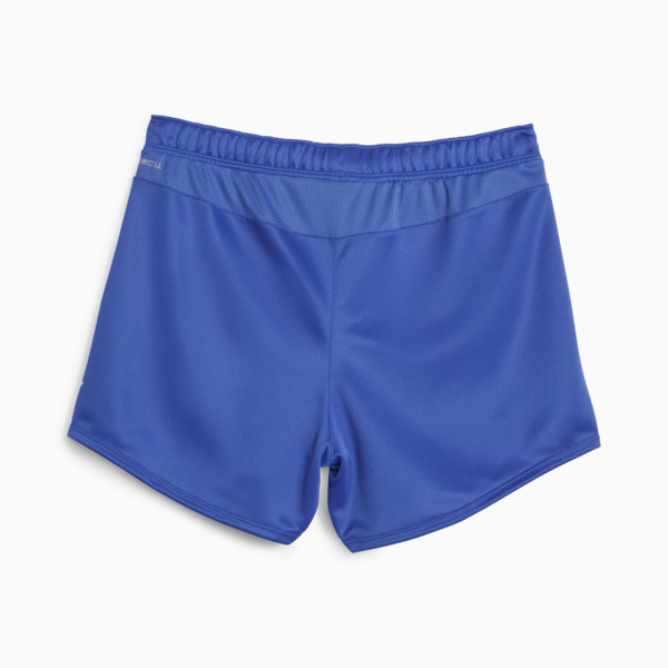 Shorts de fútbol individualBLAZE para mujer, Royal Sapphire-Fire Orchid, large-ARG