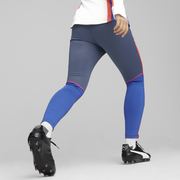individualBLAZE Women's Football Training Pants, Inky Blue-Fire Orchid, large-ZAF