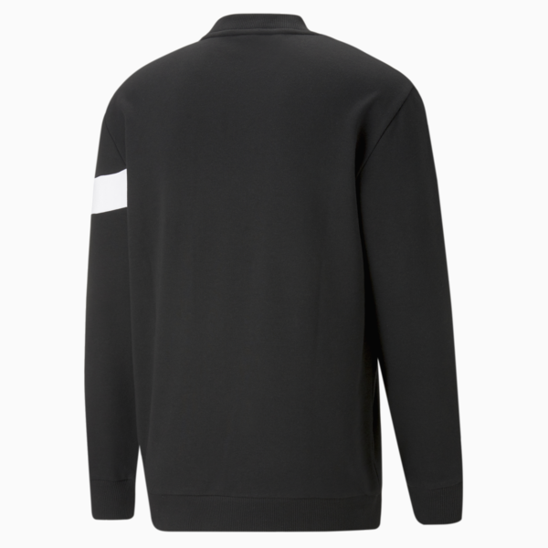 KING Top Football Crewneck Sweatshirt Men, PUMA Black-PUMA White, large-ZAF