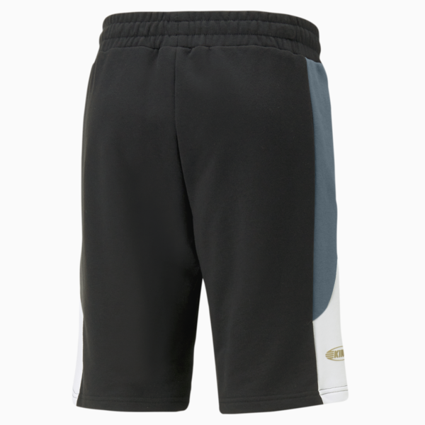 KING Top Football Sweat Shorts Men, PUMA Black-Dark Night-PUMA White, large-ZAF