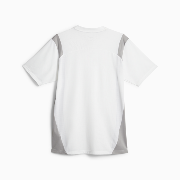 Camiseta de fútbol King Pro, PUMA White-Concrete Gray, large-ARG