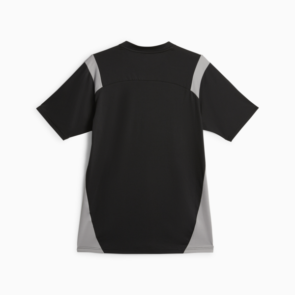 Camiseta de fútbol King Pro, PUMA Black-Concrete Gray, large-ARG