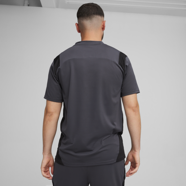 KING Pro Men's Football Jersey, Strong Gray-PUMA Black, large-ZAF