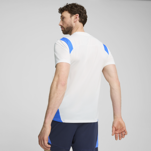 Playera de fútbol para hombre KING Pro, PUMA White-Bluemazing, large-MEX