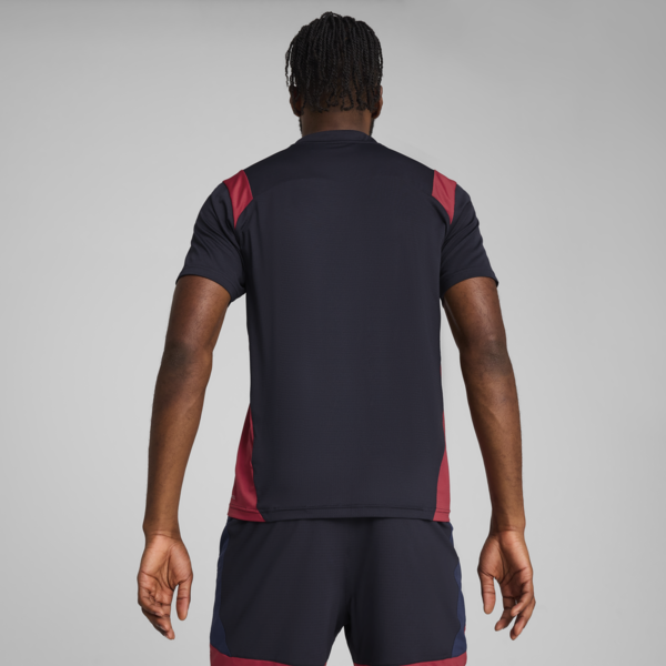 Camiseta de fútbol King Pro, New Navy-Dark Crimson, large-ARG