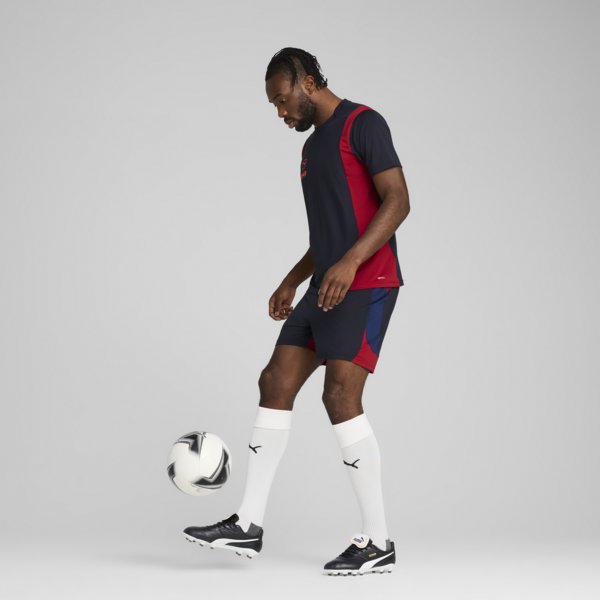 KING Pro Men's Football Jersey, New Navy-Dark Crimson, large-MEX