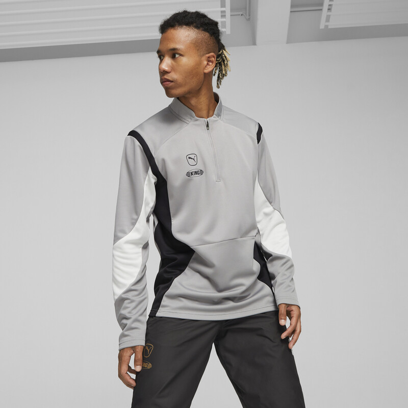 

Men's PUMA KING Pro Football Quarter-Zip Top