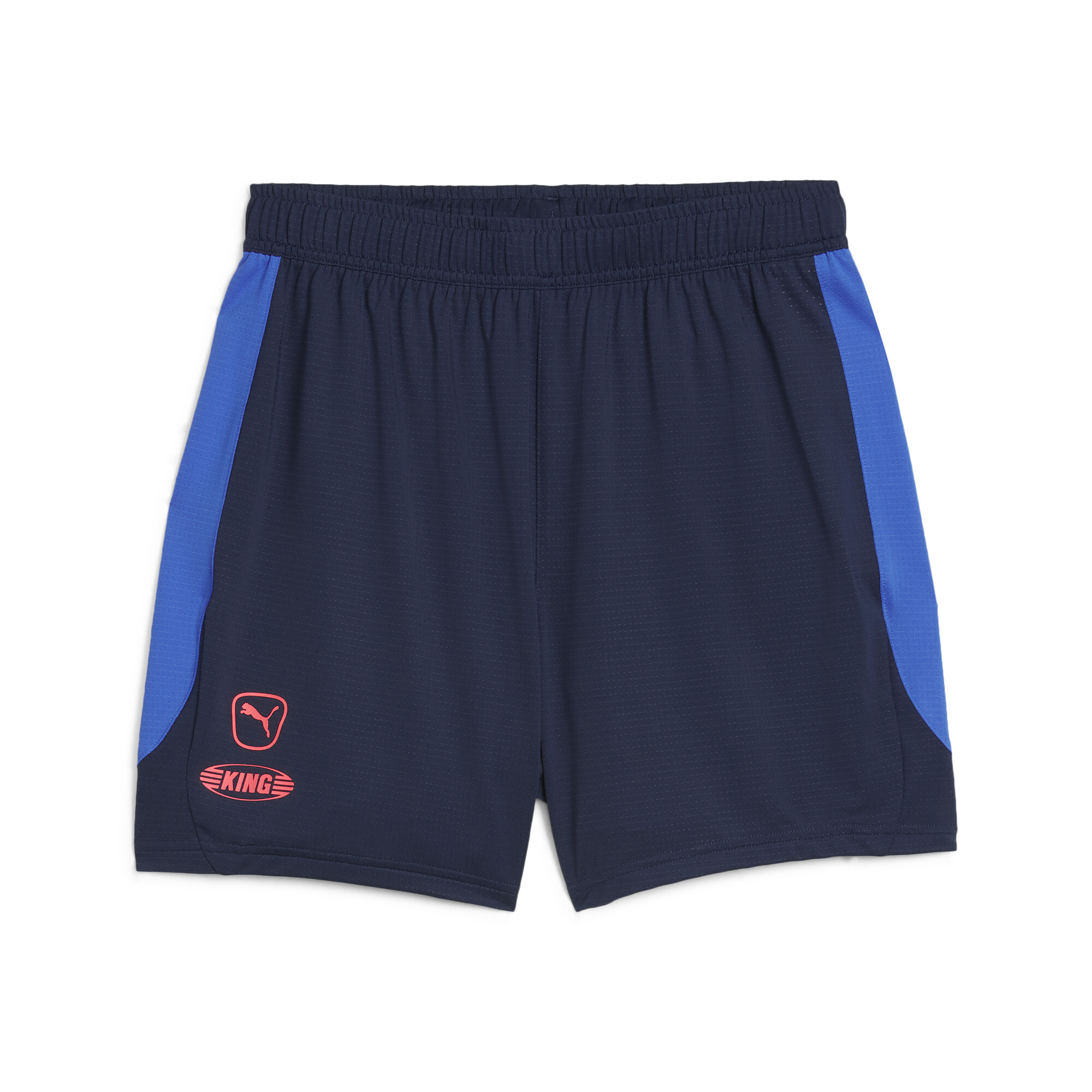 Puma KING Pro Fußballshorts Herren | Mit Plain | Club Navy/Bluemazing | Größe: L