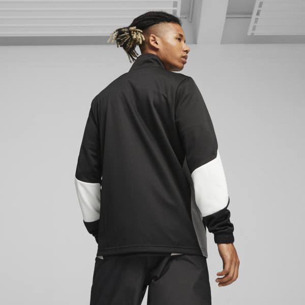 Campera de Fútbol KING Pro, PUMA Black-Concrete Gray, large-ARG