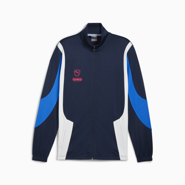 Chamarra de fútbol para hombre KING Pro, Club Navy-Bluemazing, large-MEX