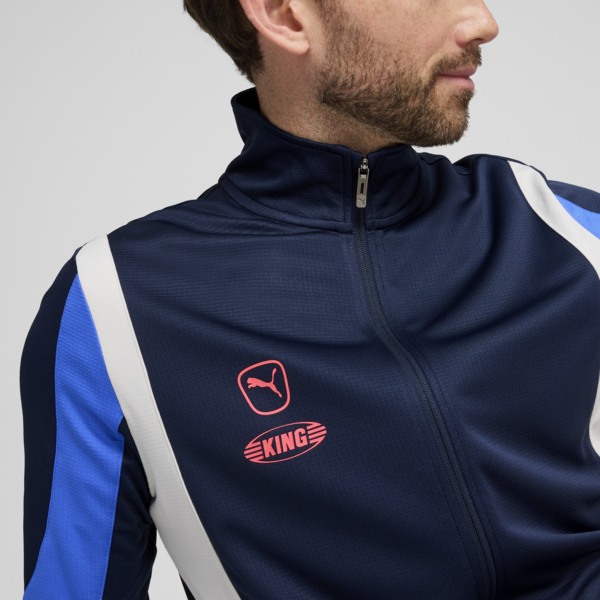Chamarra de fútbol para hombre KING Pro, Club Navy-Bluemazing, large-MEX