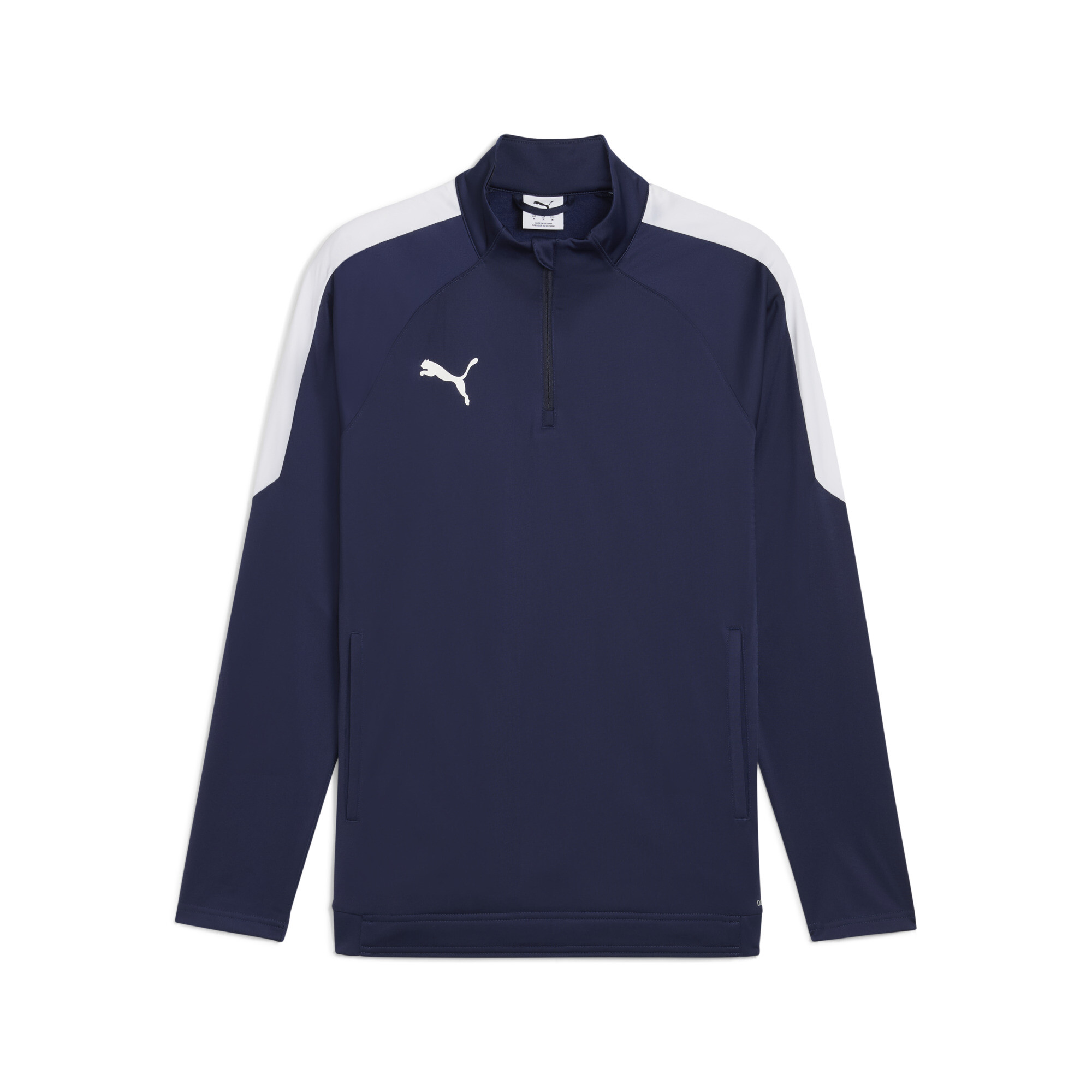 Puma Fußball-Trainings-Top Herren | Mit Plain | Peacoat/White | Größe: S