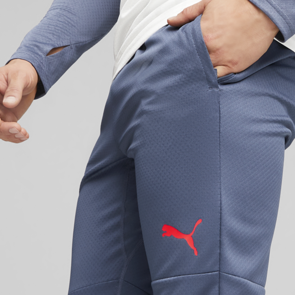 individualCUP Football Training Pants, PUMA White-Inky Blue, large-ZAF