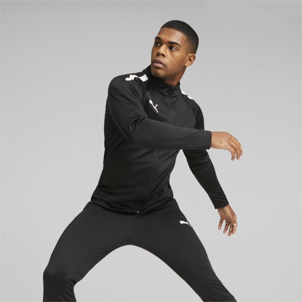 Conjunto de fútbol para hombre teamLIGA, PUMA Black-PUMA White, large-MEX