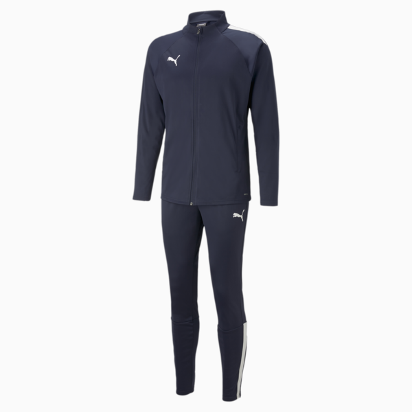 Conjunto de fútbol para hombre teamLIGA, PUMA Navy-PUMA White, large-MEX
