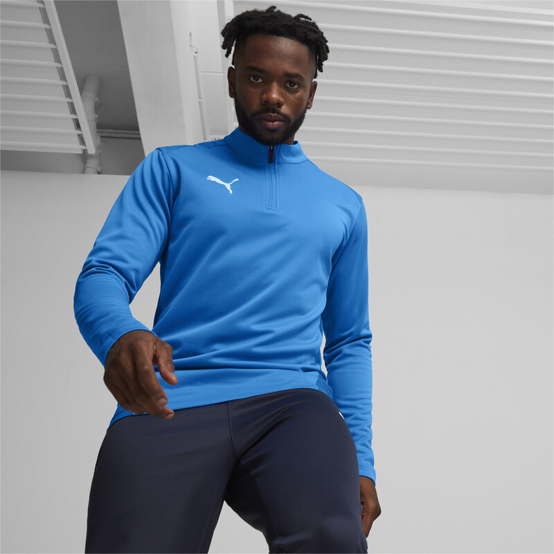 

Men's PUMA teamGOAL Quarter-Zip Football Training Top