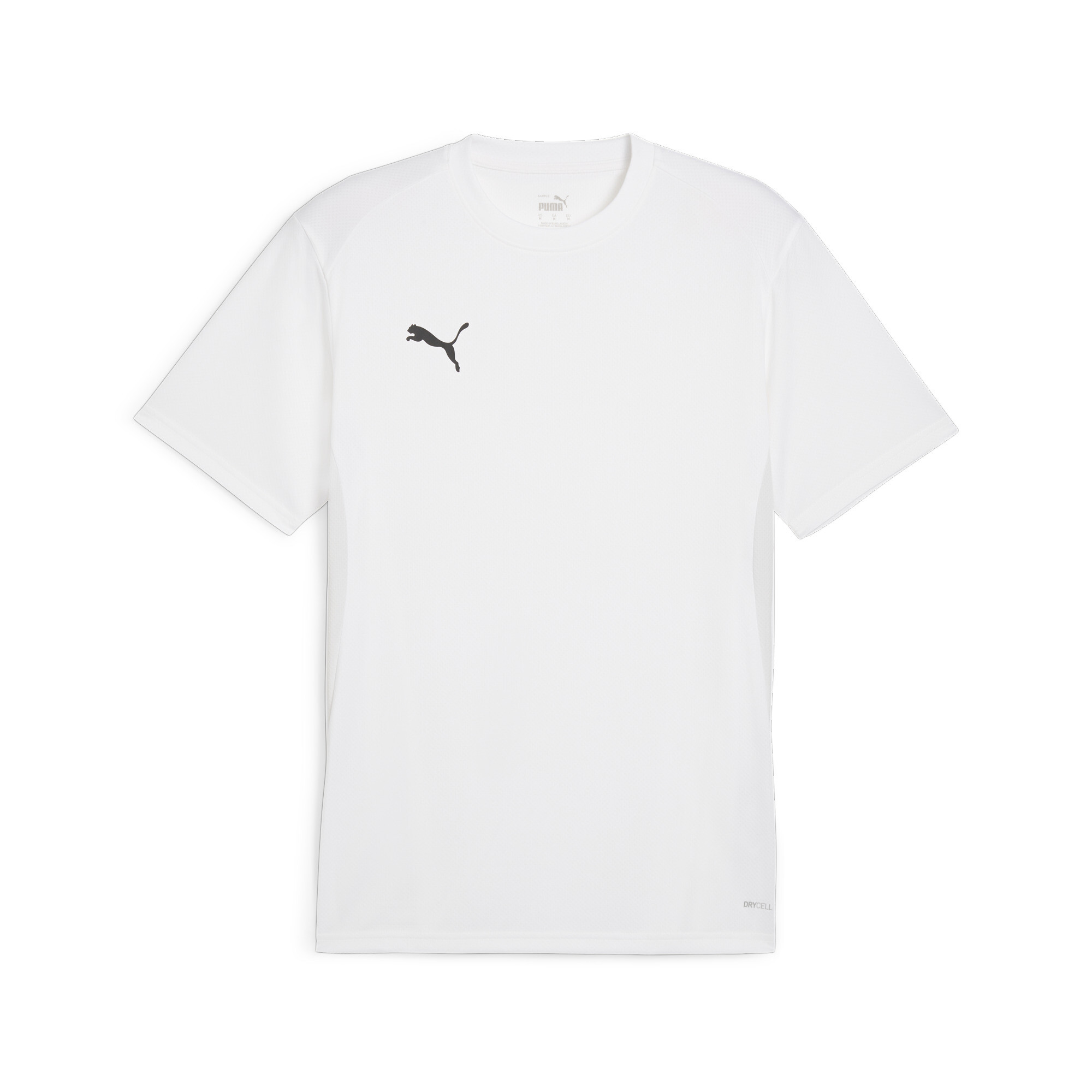 PUMA teamGOAL Men's Soccer Jersey in White, Size L