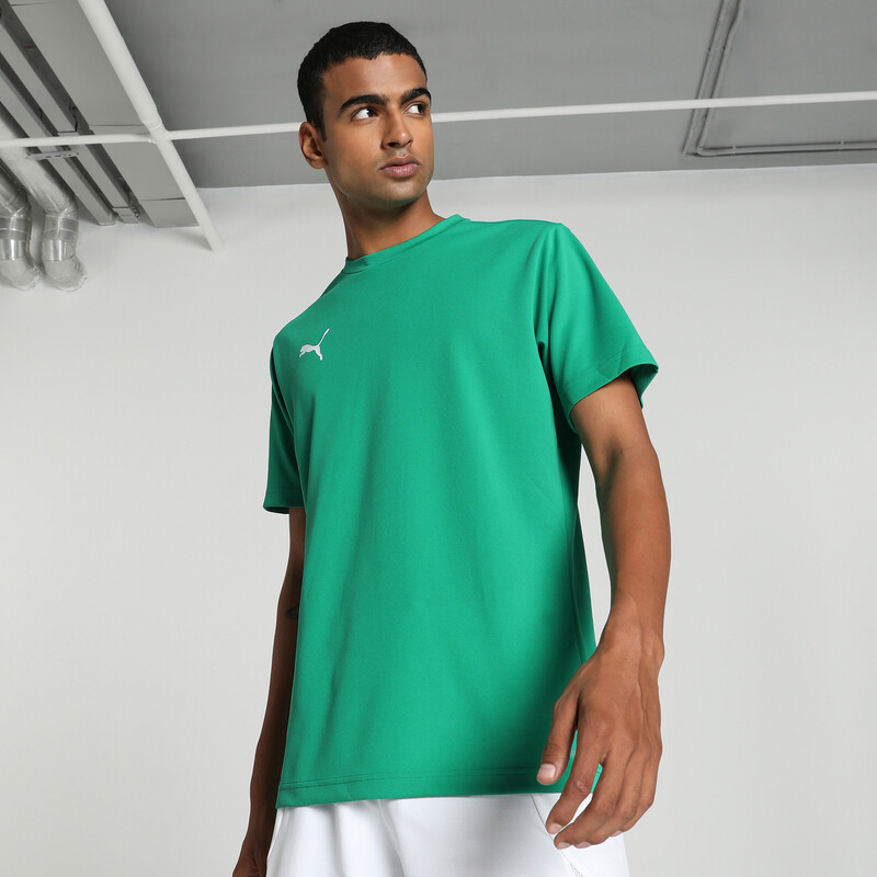 Men's PUMA teamRISE Logo Football Jersey