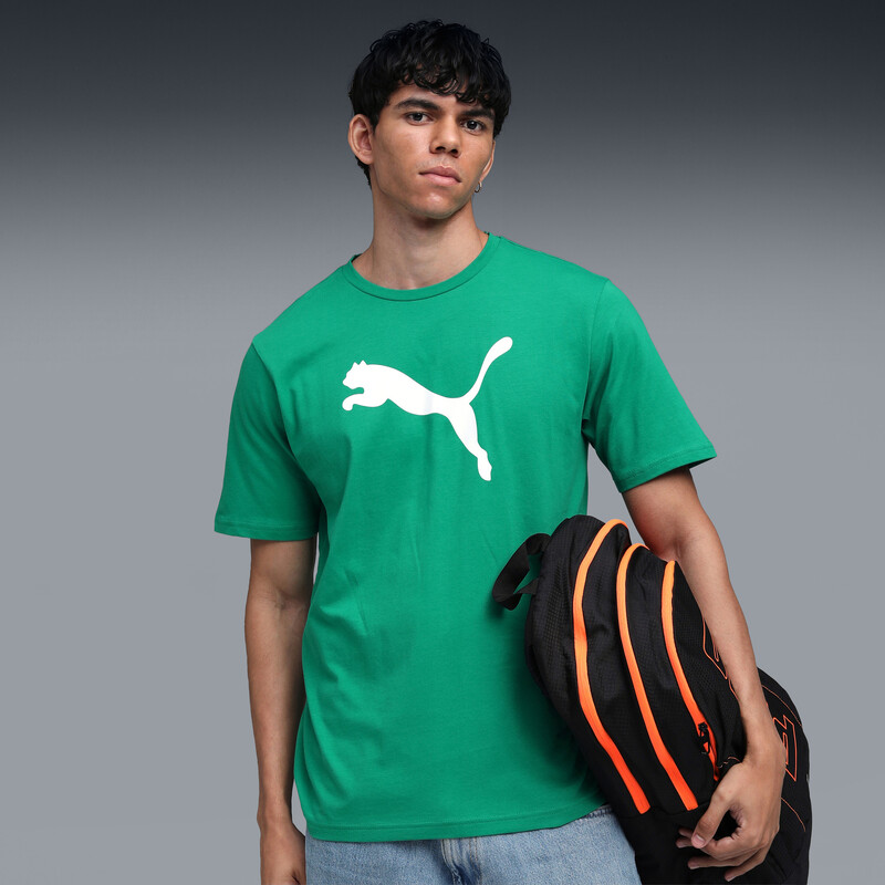 

Men's PUMA teamRISE Logo Cotton Football Jersey