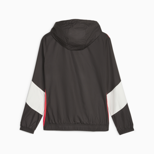 PUMA Queen Women's Football Jacket, PUMA Black-Fire Orchid-Warm White, large-ZAF