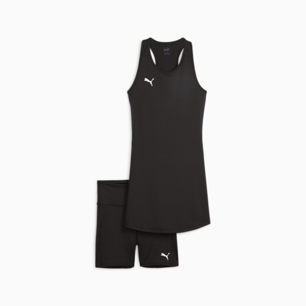 Vestido para mujer teamGOAL, PUMA Black-PUMA White, large-MEX