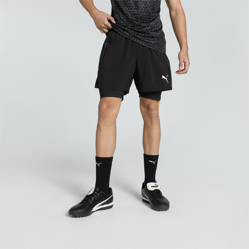 

Men's PUMA teamGOAL 2-in-1 Football Shorts