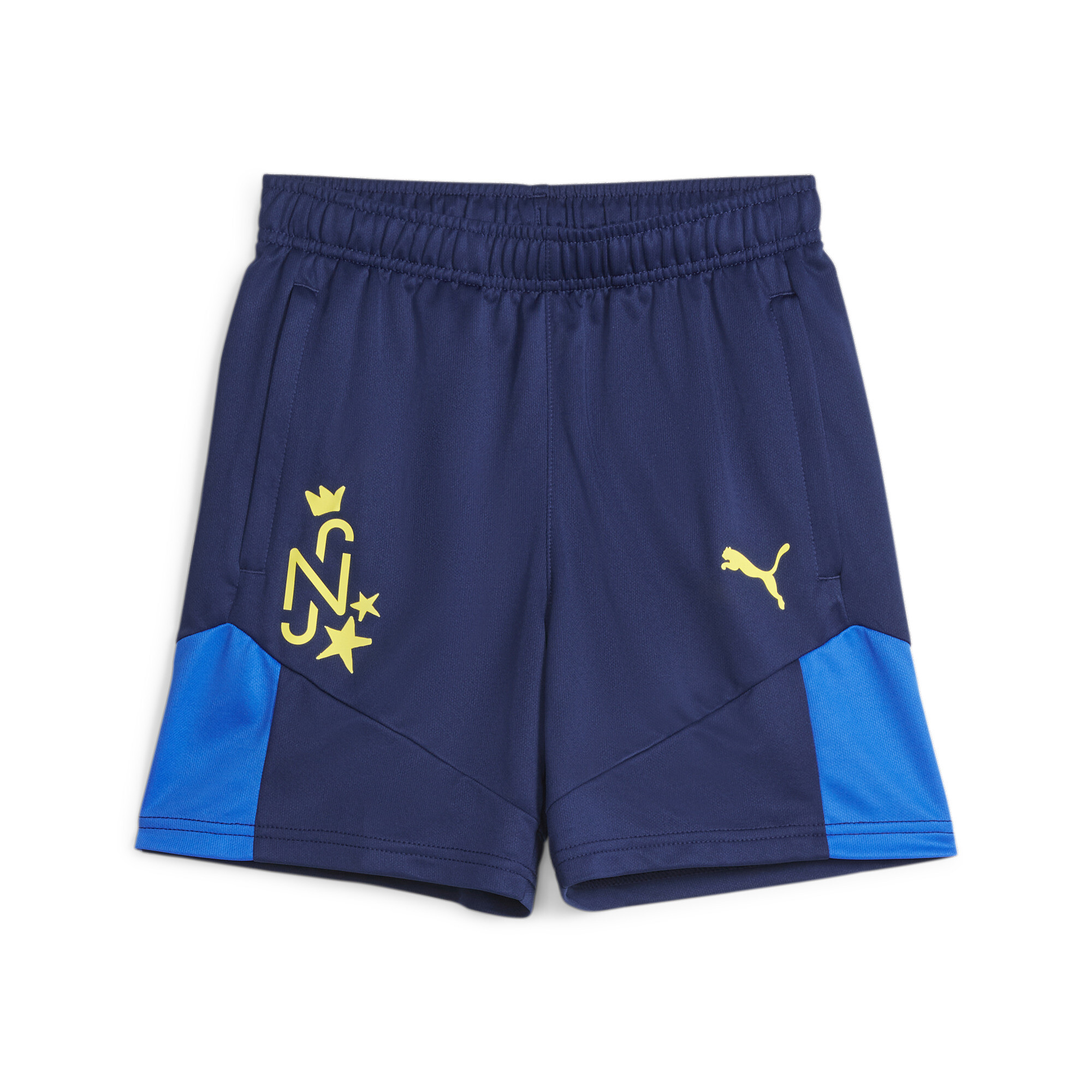 PUMA Neymar Jr Football Shorts In Blue, Size 13-14 Youth