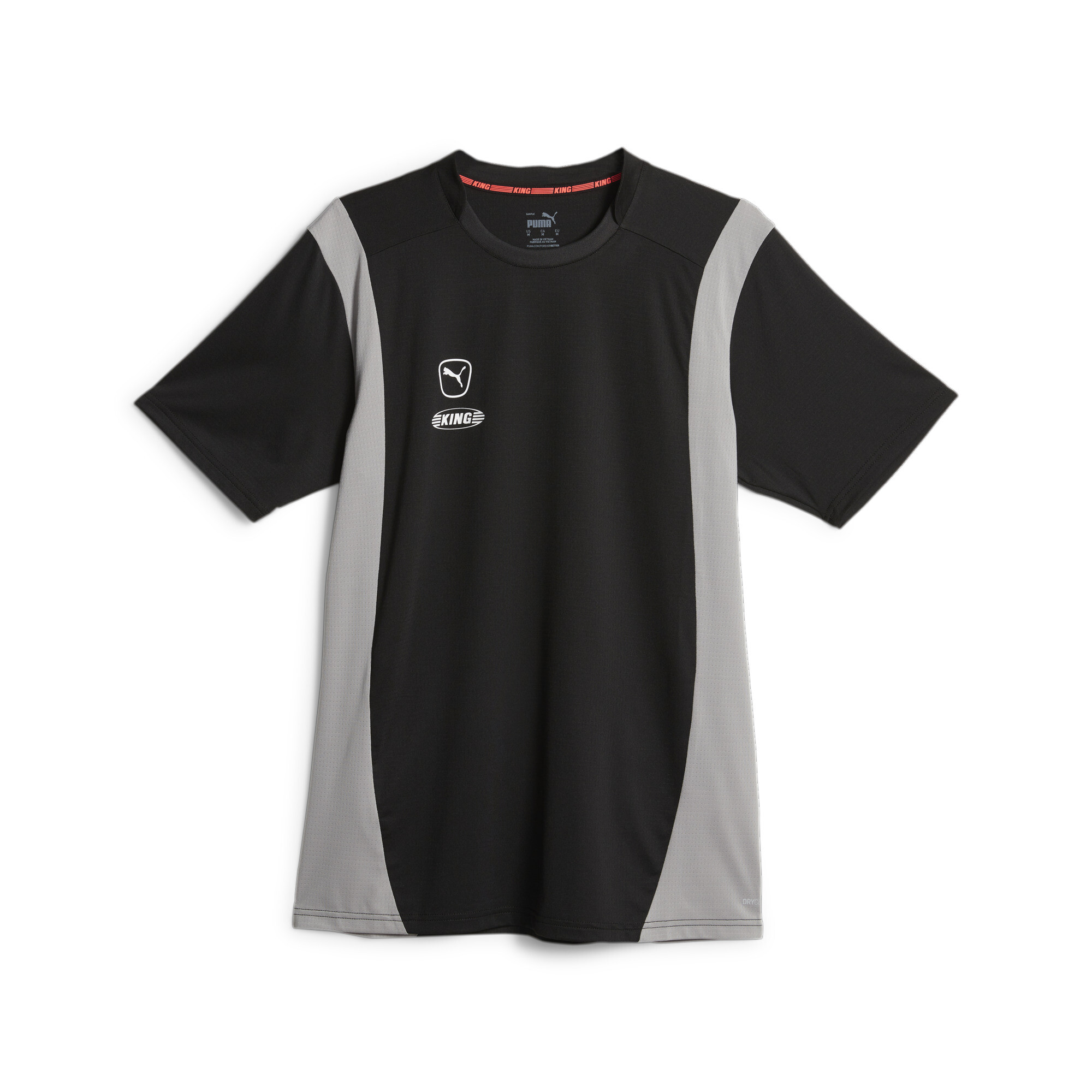 プーマ メンズ サッカー キング プロ Tシャツ メンズ PUMA Black-Concrete Gray ｜PUMA.comの画像