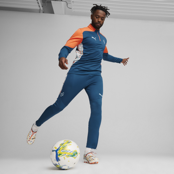 Pantalones de entrenamiento de fútbol PUMA x NEYMAR JR Creativity, Ocean Tropic-Hot Heat, large-ARG
