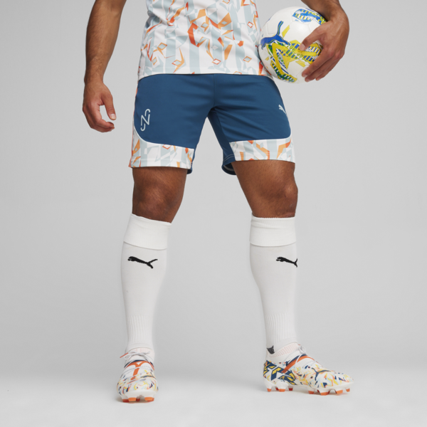PUMA x NEYMAR JR Creativity Football Shorts, Ocean Tropic-Hot Heat, large-ZAF