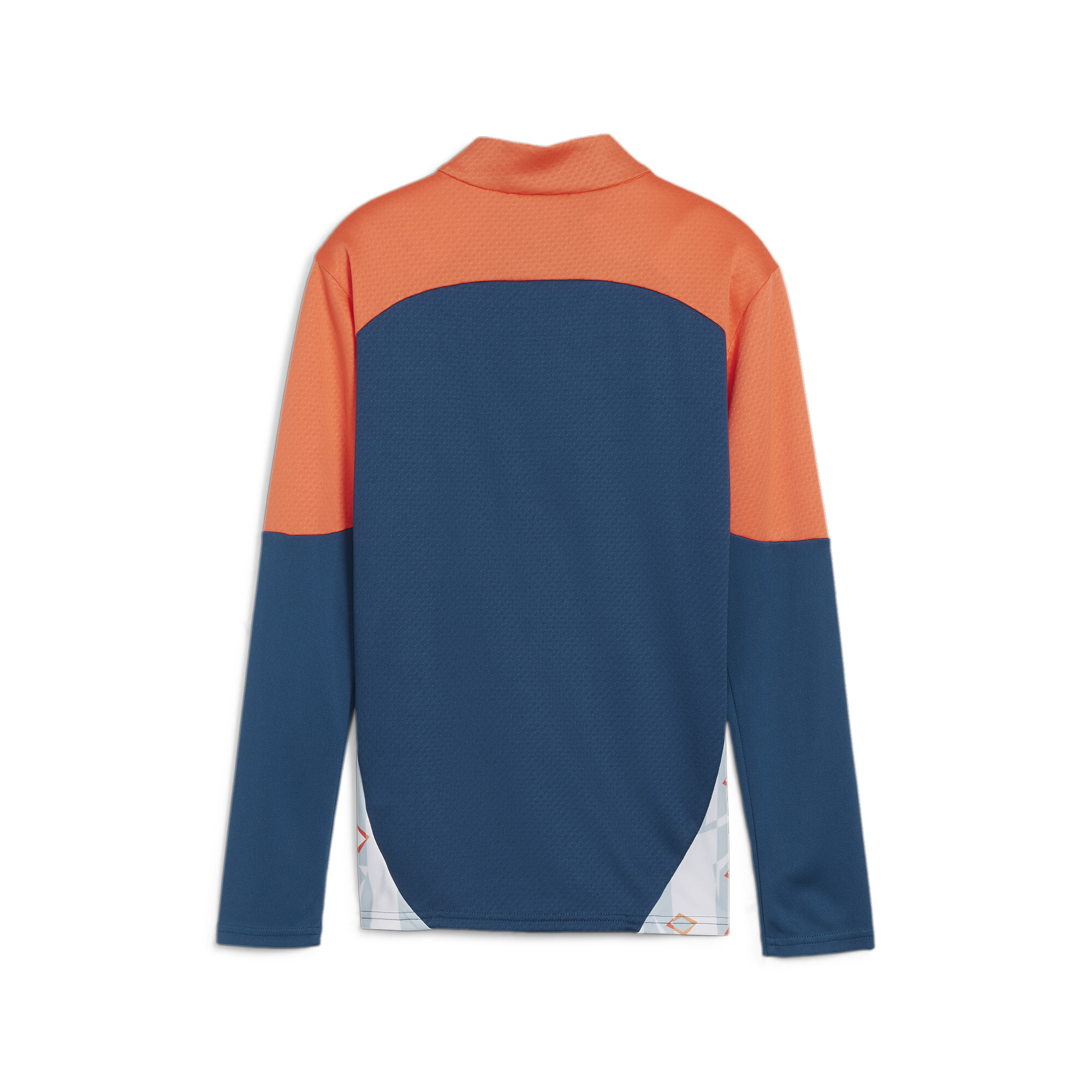 Puma X NEYMAR JR Creativity Youth Quarter-Zip Football Top, Blue, Size 7-8Y, Clothing