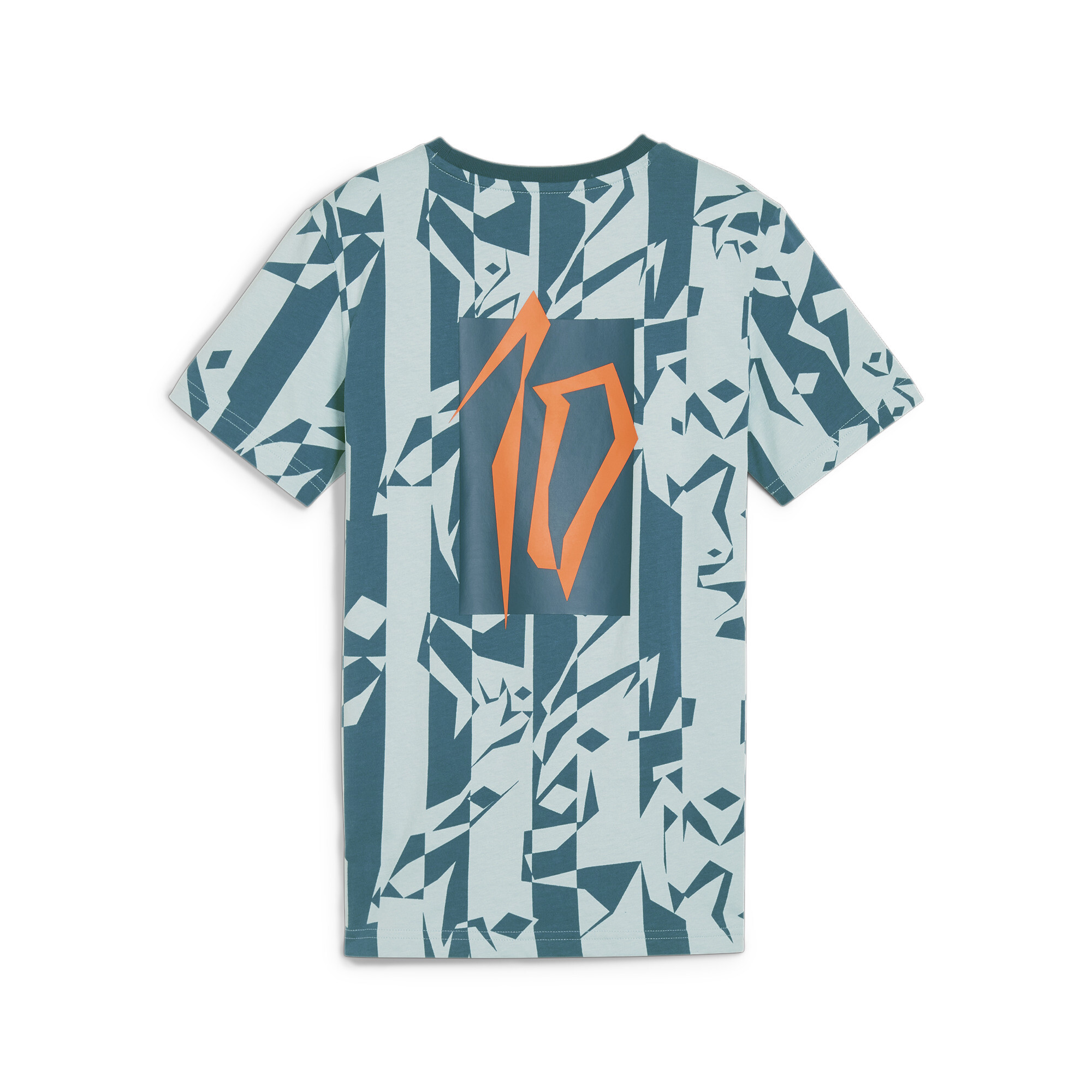 Puma X NEYMAR JR Creativity Youth T-Shirt, Blue, Size 5-6Y, Clothing