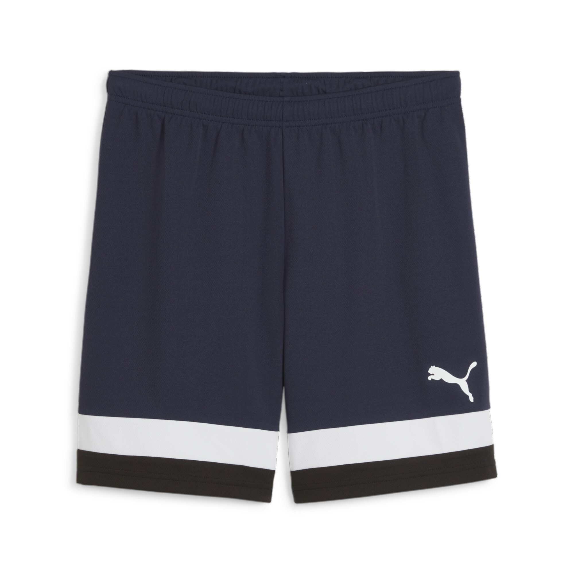 Puma individualRISE Fußballshorts Herren | Mit Plain | Navy/White | Größe: M