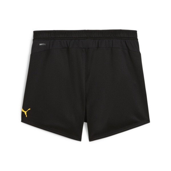 Black puma football shorts sale