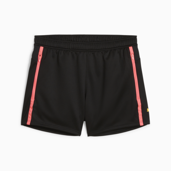 individualBLAZE Women's Football Shorts, PUMA Black-Passionfruit, large-ZAF