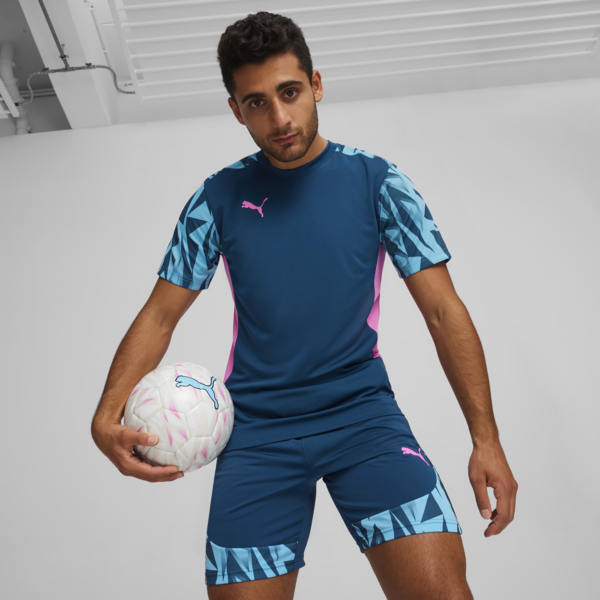 individualFINAL Men's Football Jersey, Ocean Tropic-Bright Aqua, large-ZAF