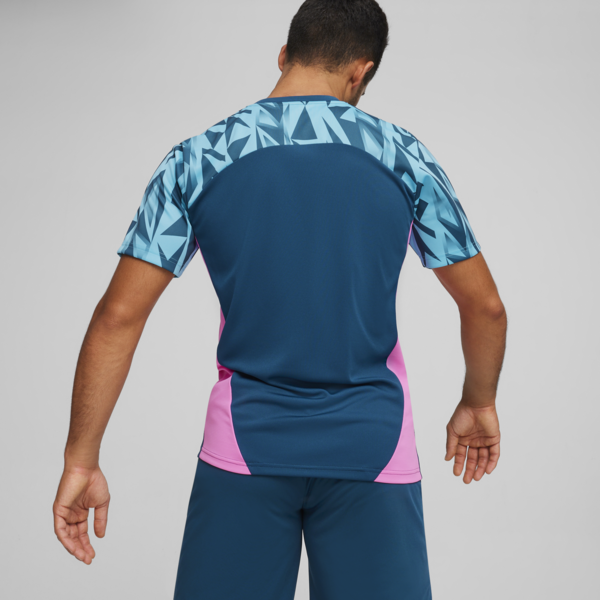 individualFINAL Men's Football Jersey, Ocean Tropic-Bright Aqua, large-ZAF