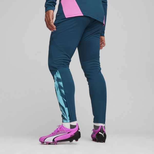 Pantalones de entrenamiento individualFINAL de fútbol para hombre, Ocean Tropic-Bright Aqua, large-ARG