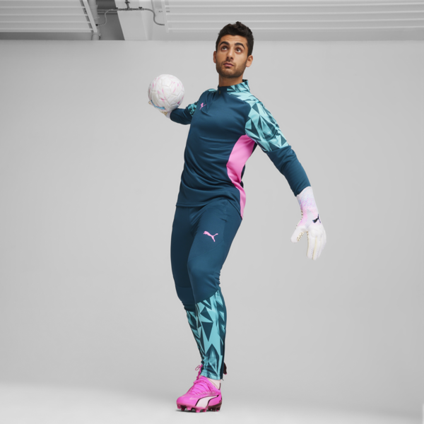 Pantalones de entrenamiento individualFINAL de fútbol para hombre, Ocean Tropic-Bright Aqua, large-ARG