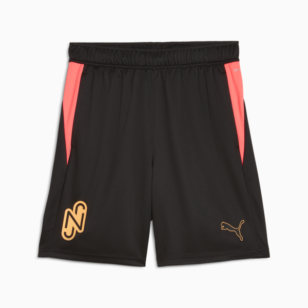 Shorts de fútbol Neymar Jr para hombre, PUMA Black-Sunset Glow, large-ARG