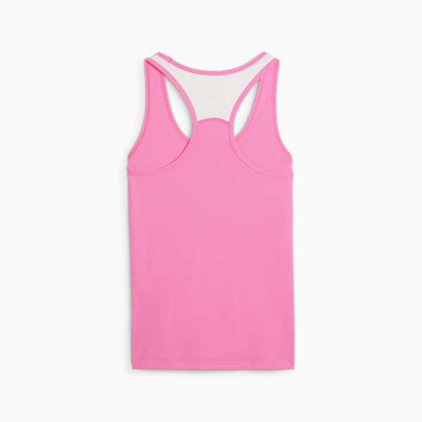 Individual Padel Tank Top, Poison Pink-PUMA White, large-ZAF