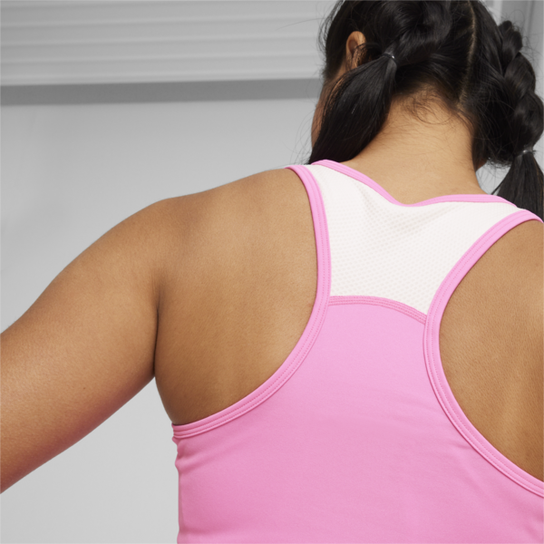 Individual Padel Tank Top, Poison Pink-PUMA White, large-ZAF
