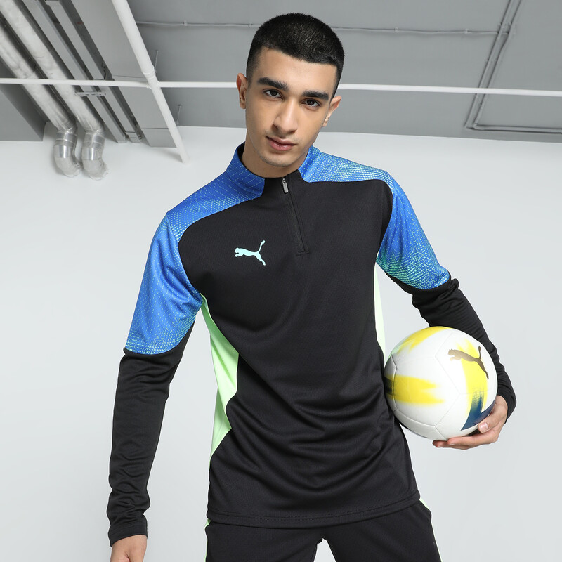 Men's PUMA individualFINAL Quarter-Zip Football Top