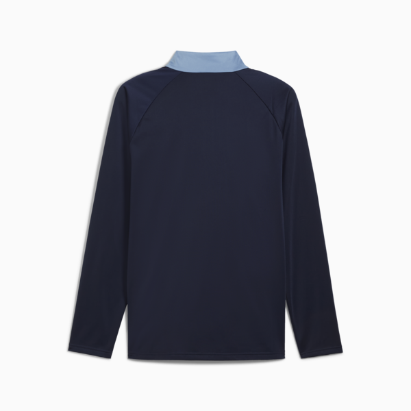 Top Hombre individualLIGA Quarter-Zip, PUMA Navy-PUMA White-Zen Blue, large-MEX