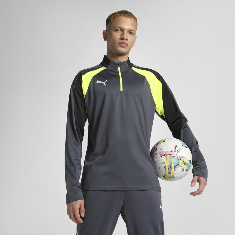 

Men's PUMA individualLIGA Quarter-Zip Slim Fit Football Top