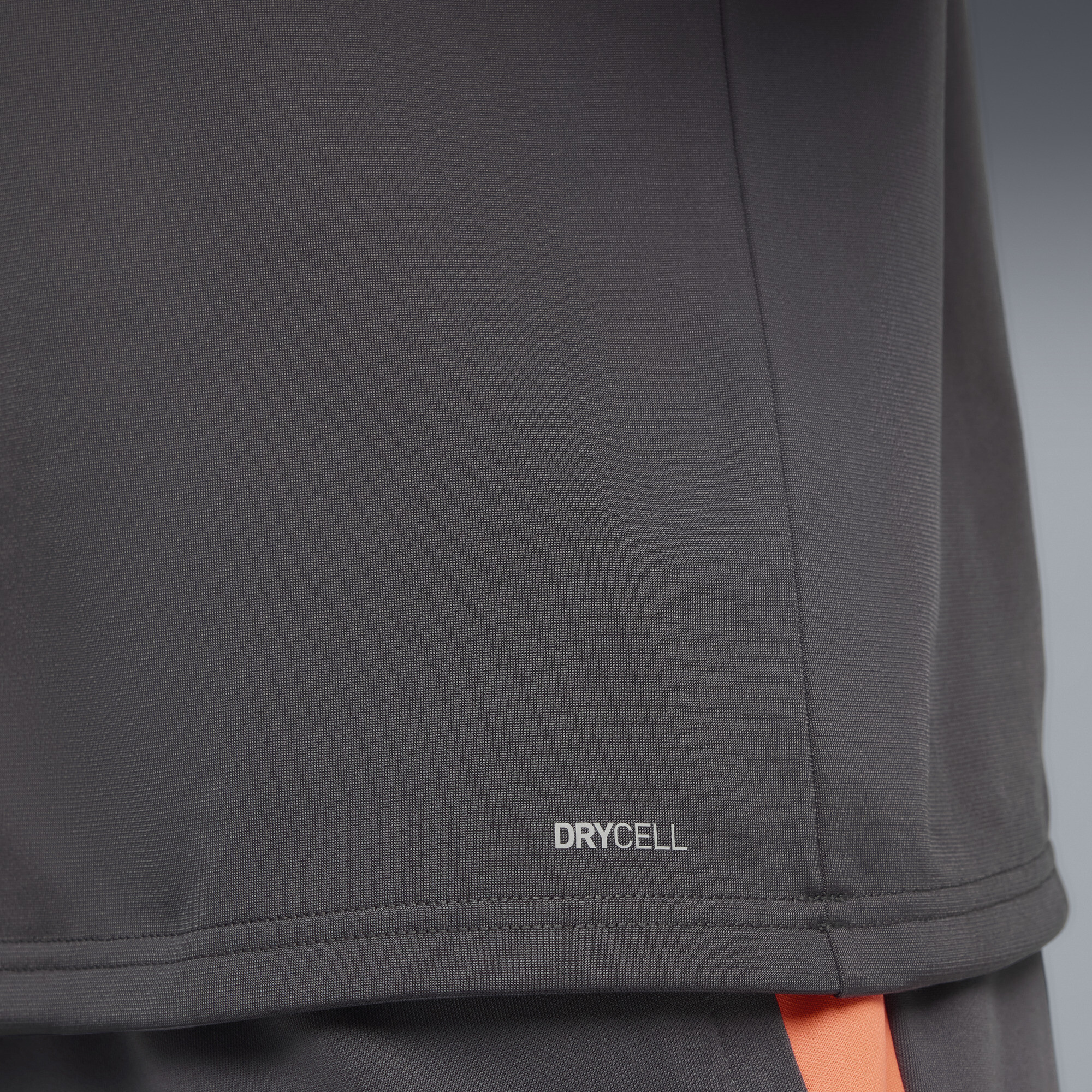 PUMA individualLIGA top met kwartrits voor Heren, Grijs/Rood/Wit, Maat 3XL thumbnail 2